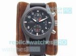 Swiss Grade Replica IWC Top Gun Watch Black Case 43mm